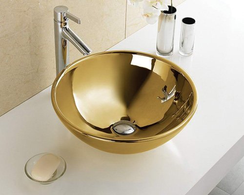gloden style bowl washbasin