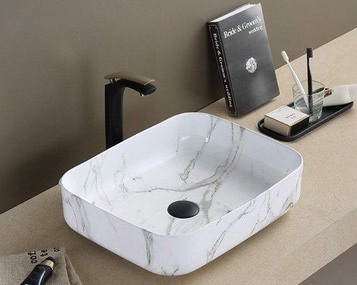 C1020 stone style counter top basin