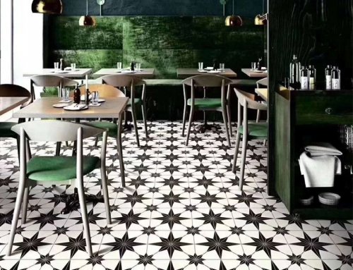 countryside series in 200x200mm pattern tile