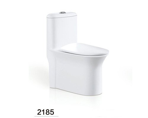 rounding one piece toilet