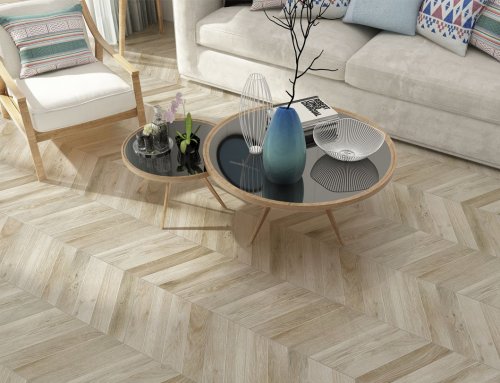Nagoya series herringbone wooden tiles design