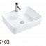commercial ceramic wash basin