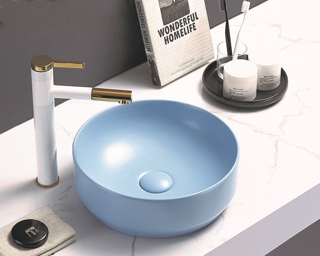 c288 7078dml blue matt sink