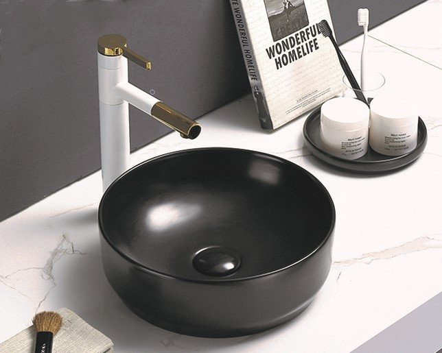 c296 7078dmb black matt bowl