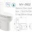 upc/cupc one piece water closet-4
