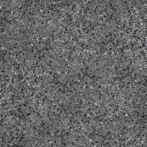 terrazzo floor tile black