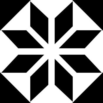 black and white decorative pattern tile-