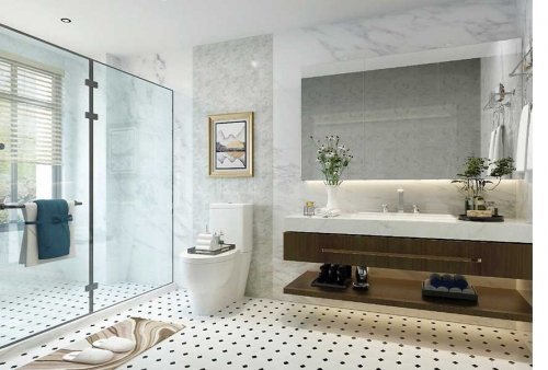 bathroom ceramic mosaic design