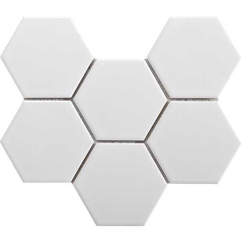 white big hexagon tile