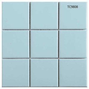 sugar ceramic mosaic-blue