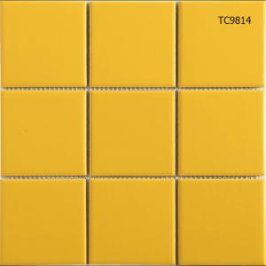 sugar ceramic mosaic-yellow