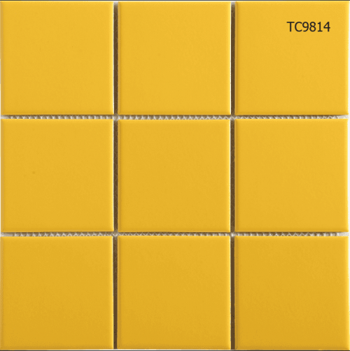 sugar ceramic mosaic-yellow