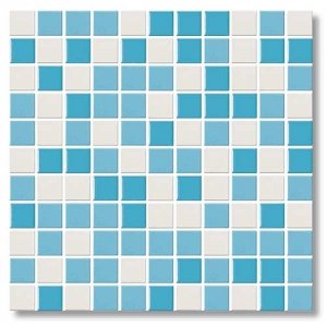 25*25mm ceramic glazed pool mosaic-2