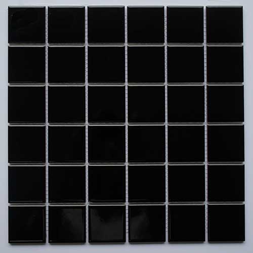 ceramic mosaic black color