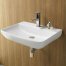 wall hung cloackroom sink 7704